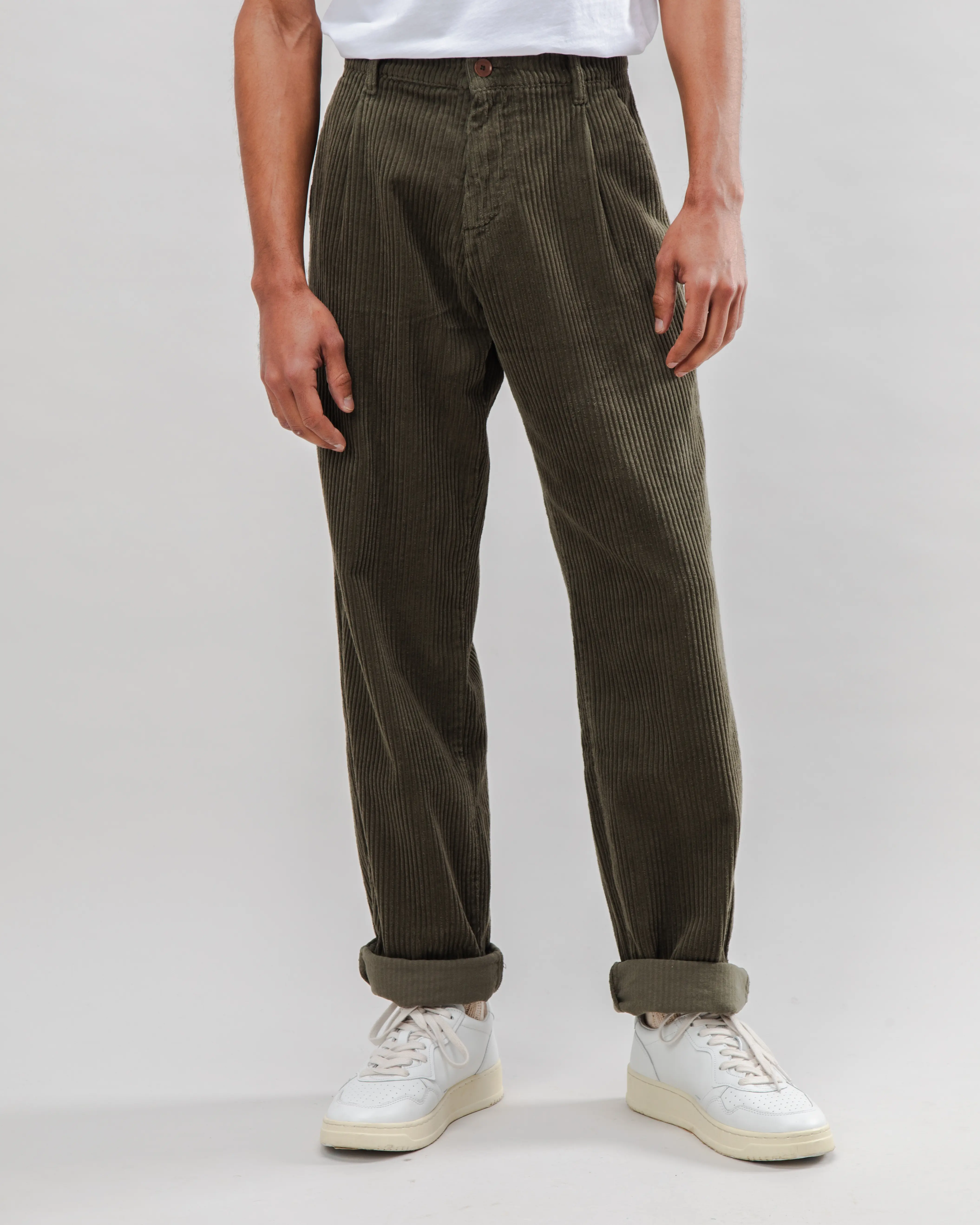 Hose Corduroy Pleated