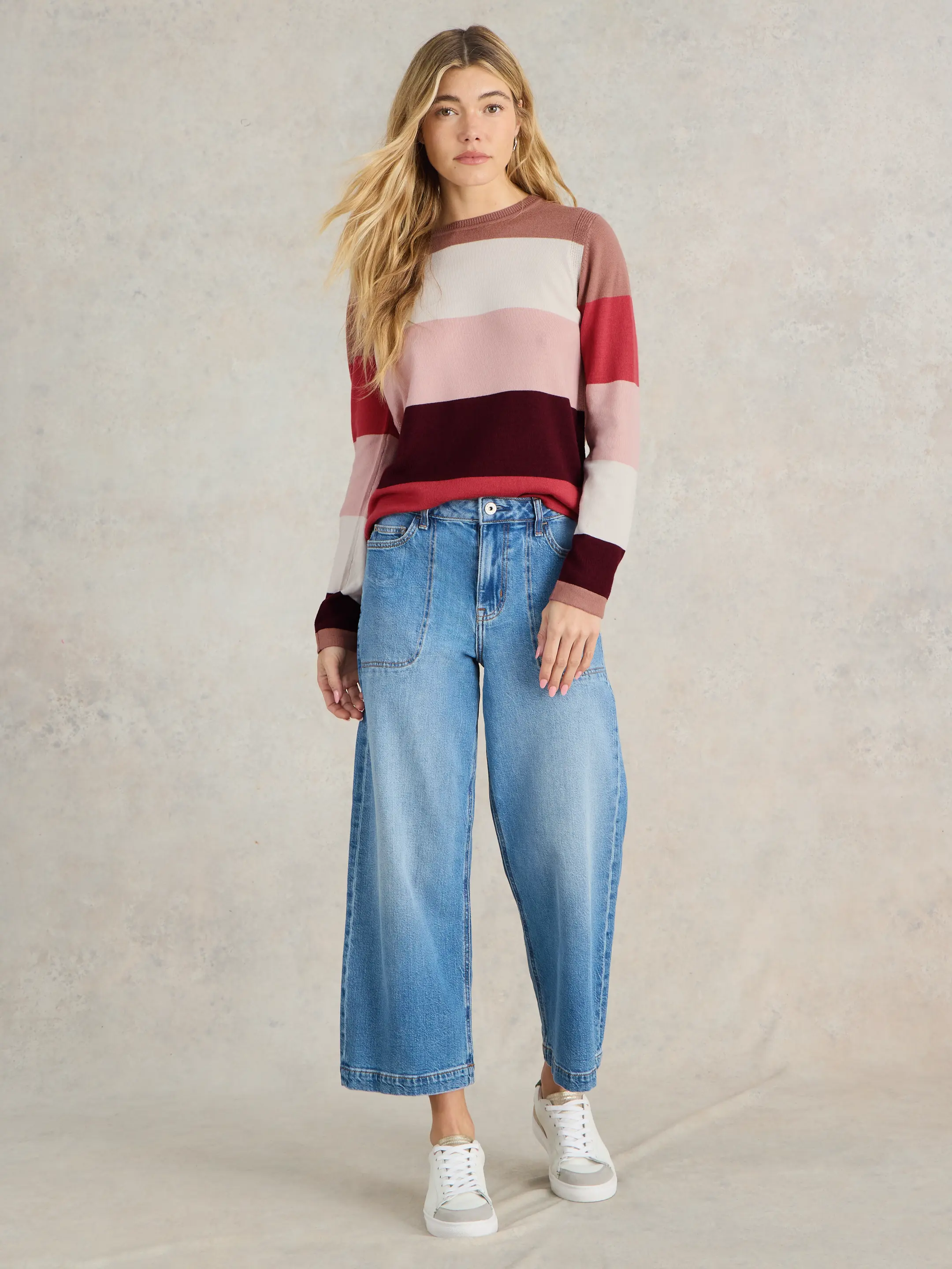 Pullover Colour Block